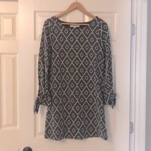 Ann Taylor Loft Knit 3/4 Sleeve Mini Dress in EUC, only worn once